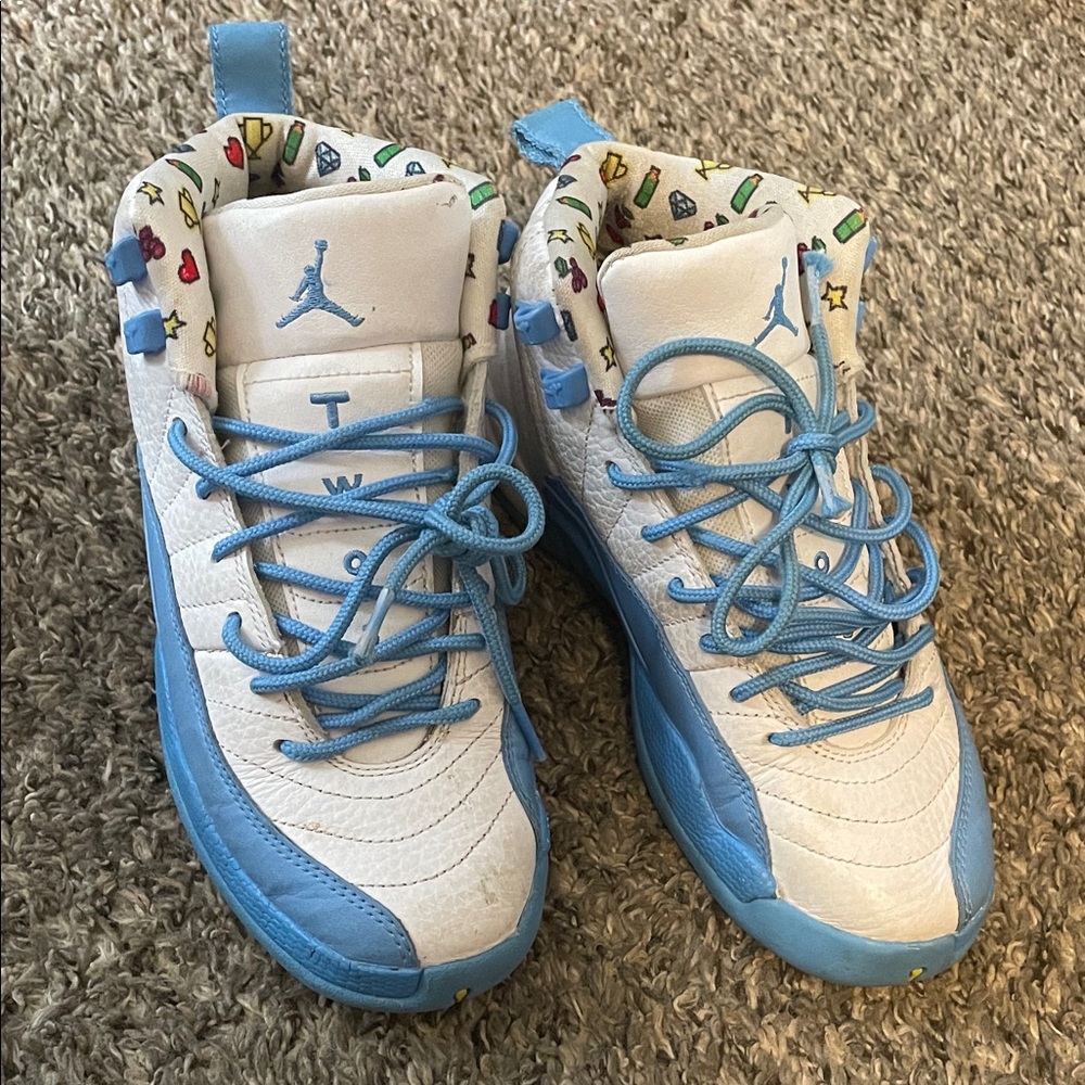 Jordan Kids Sneakers in Blue and White